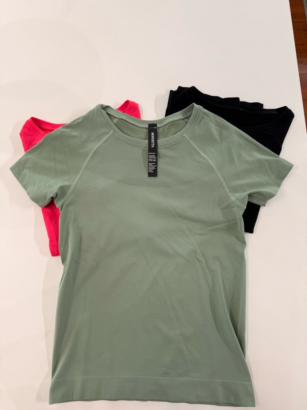 Women’s 3-pk Short-Sleeve Athletic Tops